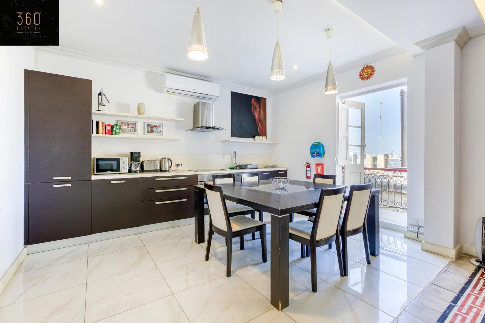 A 1br Stylish, Fully Equipped In The Capital By 360 Estates Apartment Valletta